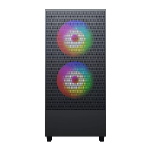 Корпус ACD Citadel 106 ATX, Black, USB3.0*1, USB*2+HD audio ,1*12cm ARGB rear+2*14cm ARGB front ,TG (AH-TC6GA-0000) фото 2