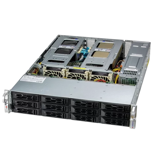 Серверная платформа/ SYS-620C-TN12R (bundle3): 2U / 2x LGA-4189 / ECC DDR4-3200/ 12x 3.5/2.5