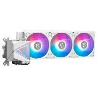 Жидкостная система охлаждения MSI MAG CORELIQUID I360 WHITE 3x ARGB Gen2 Fan, ARGB Gen2 Block, Color Box (306-7ZW8E21-C24)