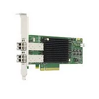 Emulex LPe32002-M2 bulk Gen 6 (32GFC), 2-port, 32Gb/s, PCIe Gen3 x8, трансиверы установлены, LP+FH brackets, OEM