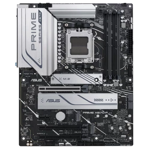 Материнская плата ASUS PRIME X670-P-CSM, Socket AM5, X670, 4*DDR5, HDMI+DP, 6xSATA3 + RAID, M2, Audio, Gb LAN, USB 3.2, USB 2.0, ATX; 90MB1BU0-M0EAYC