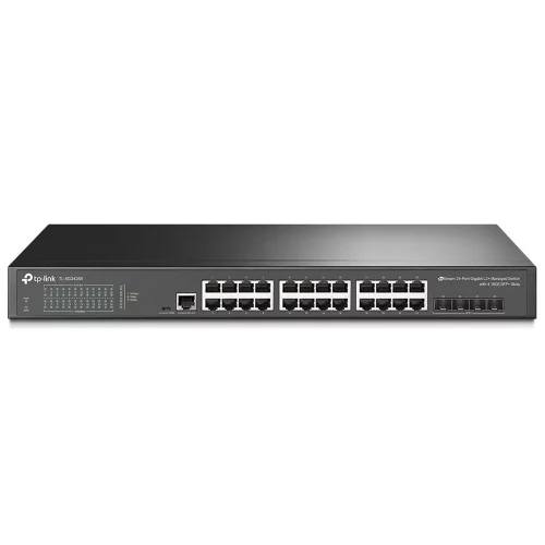 Коммутатор/ JetStream 24-Port Gigabit L2+ Managed Switch with 4 10GE SFP+ Slots (TL-SG3428X)