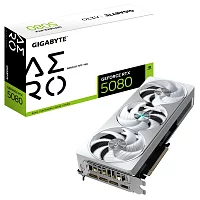 Видеокарта Gigabyte RTX5080 AERO OC SFF 16GB GDDR7 256bit 3xDP HDMI 3FAN RTL (GV-N5080AERO OC-16GD)