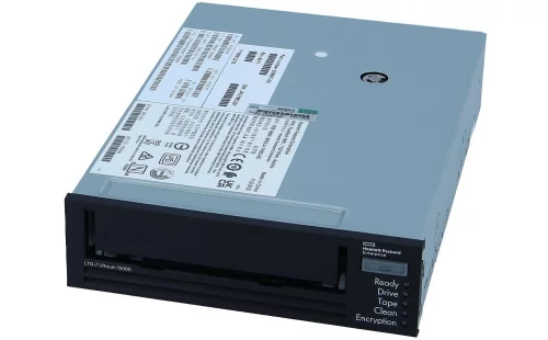 HPE Ultrium 15000 SAS Tape Drive, Int. (Ultr. 6/ 15TB; 1data ctr, SAS cbl SFF8482/ SFF8087) (BB873A)
