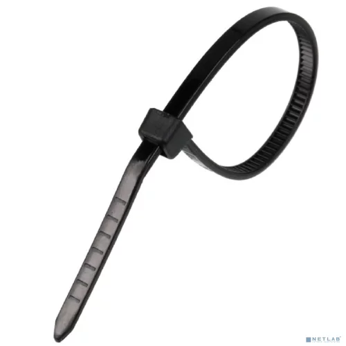 Exegate EX253856RUS Стяжка нейлоновая, неоткрывающаяся. Exegate , 300мм, упак. 100шт Black