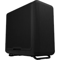 Корпус без блока питания/ Case HYTE X50 Air, Midi-Tower, no fans, 2xUSB-A 3.2, 1xUSB Type-C, E-ATX, ATX, mATX, mITX Pitch Black (CS-HYTE-X50A-BB)