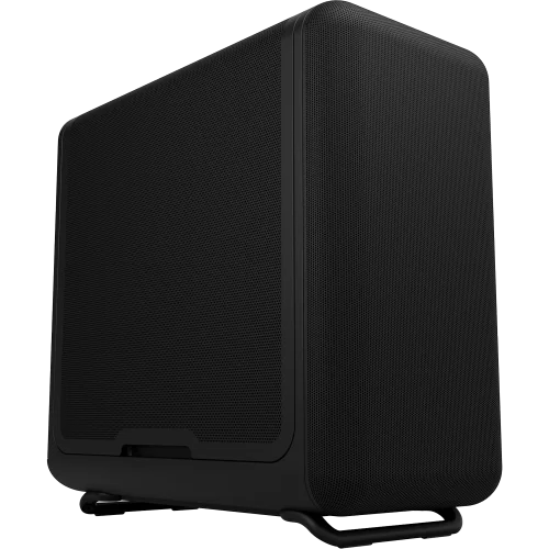 Корпус без блока питания/ Case HYTE X50 Air, Midi-Tower, no fans, 2xUSB-A 3.2, 1xUSB Type-C, E-ATX, ATX, mATX, mITX Pitch Black (CS-HYTE-X50A-BB)