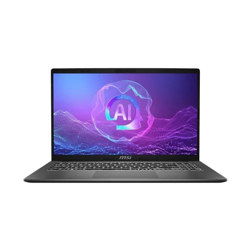 Ноутбук MSI Modern A15 AI+ F3HMG-040XRU AMD Ryzen AI 5 330/ 16Gb (2*8 D5)/ SSD512Gb/ UMA/ 15.6/ IPS/ FHD/ 1920x1080/ 60Hz/ NoOS/ RJ-45/ Grey/ 1.7kg (9S7-15SK21-040)