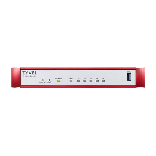 Межсетевой экран Zyxel USG FLEX 50H, 5xRJ-45: 1G (LAN/ WAN), 1xUSB3.0 ** (USGFLEX50H-EUCI01F)