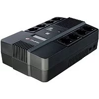 ИБП Ермак Линейно-интерактивный 600 ВА/360 Вт, 8xSchuko, LED, USB, ШхГхВ 345х200х100мм., вес 4.4кг. (СБП ЕРМАК 220-220.0.6-28-ВНЛ)