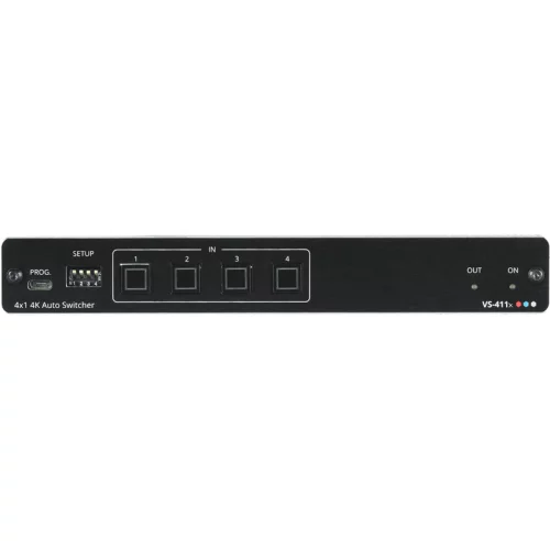 Коммутатор 4х1 HDMI с автоматическим переключением; коммутация по наличию сигнала, поддержка 4K60 4:4:4, деэмбедирование аудио/ VS-411X [20-80548090]