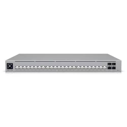 Ubiquiti UniFi Switch Pro HD 24 PoE коммутатор в стойку, 22х 2.5G RJ45, 2х 10G RJ45, 4х 10G SFP+, раздача 600 Вт (USW-PRO-HD-24-POE)