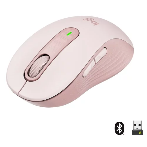 Беспроводная мышь Logitech Signature M650 розовая (910-006254) фото 2