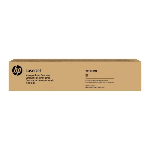 MPS A3 Тонер картридж HP для Managed CLJ MFP E77422dv, голубой (20 000 стр.) (W9101MC)