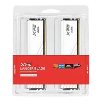 Модуль памяти ADATA 32GB DDR5 6000 UDIMM LANCER BLADE RGB AX5U6000C4816G-DTLABRWH Non-ECC, CL48-48-48, kit 2x16gb