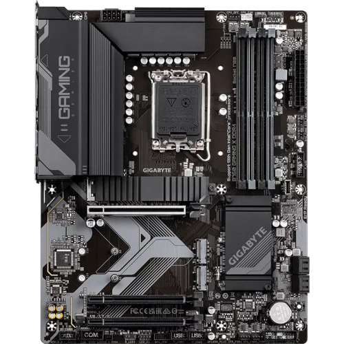 Материнская плата/ MB GIGABYTE INTEL B760 s1700, 4xDDR4(128GB), HDMI 2.0/DP, 1xPCIe 4.0x16, 2xPCIe 3.0x16, 1xLAN (2.5GbE), 4xSATA 6Gb/s, 3xM.2, 3xUSB 3.2, 5xUSB 2.0, ATX (B760 GAMING X DDR4)
