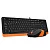 Клавиатура + мышь A4Tech Fstyler F1010 (F1010 ORANGE) (F1010 ORANGE)