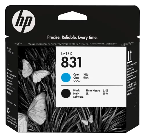 Печатающая головка/ HP 831 Cyan / Black Latex Printhead (CZ677A)