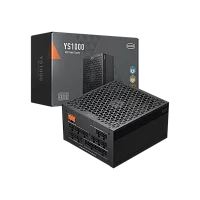 Блок питания ПК/ PCCooler, 1000W 80+ Gold (ATX, 3.1, , Full modular, 1x24(20+4)pin 610mm, 2xCPU 8(4+4)pin 700mm, 2xPCIe*2 8(6+2)pin 750mm, 1x12V(2x6) 12+4pin 500mm, 2xSATA*3+MOLEX4pin*1 450+120+120+150mm , Active, 135x135mm (P5-YS1000-G1F)