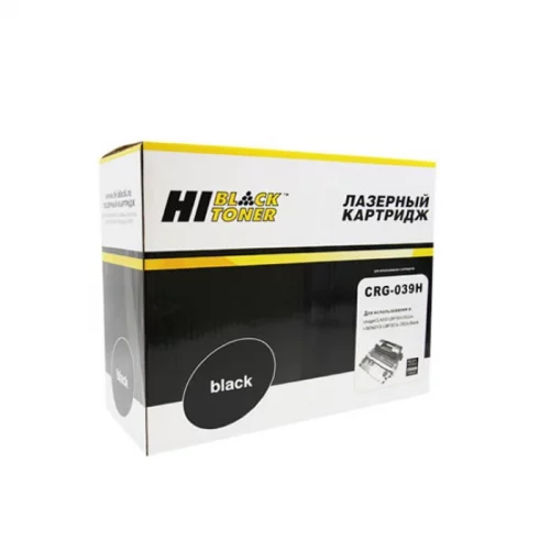 Картридж Hi-Black HB-№039H черный 25000 страниц для Canon i-SENSYS LBP-351x/ 352x (989999289)