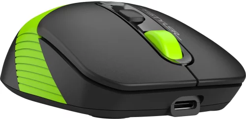 Мышь A4Tech Fstyler FG10CS Air черный/ зеленый оптическая (2000dpi) silent беспроводная USB для ноутбука (4but) (FG10CS AIR SPORTS GREEN) фото 8