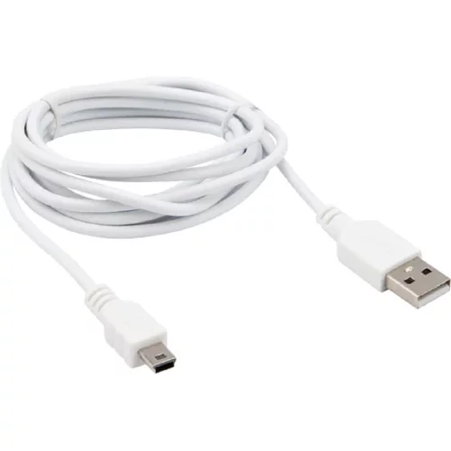 Rexant (18-1134) Кабель USB-A – mini USB, 1А, 1,8м, ПВХ, белый фото 2