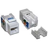 Модуль Keystone RJ45 Cat.6, UTP, 90 градусов, белый (TWT-OK45UTP/ 6-WH) (TWT-OK45UTP/6-WH)