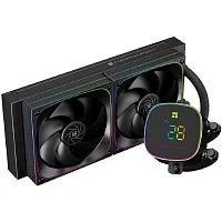 Thermalright Система водяного охлаждения Frozen Horizon 240 Digital Argb Black / 2x120mm ARGB PWM Fans / TRFH240DAB
