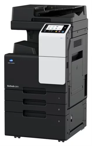 МФУ Konica Minolta Bizhub C257i, без крышки, без тонера, без кабеля питания 220в, без картриджей, установка специалистом АСЦ (ACVD021)