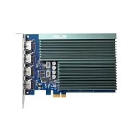Видеокарта/ VGA ASUS NVIDIA GeForce GT 730 2GB, GDDR5/64-bit, PCIe 2.0, 4xHDMI 1.4, 1-slot 90YV0H20-M0NA00