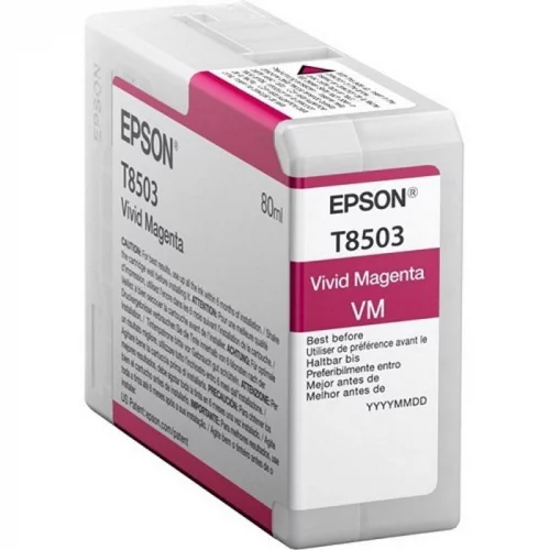 Картридж/ T850 SC-P800 VividMagenta T850300 UltraChrome HD 80ml (C13T850300)