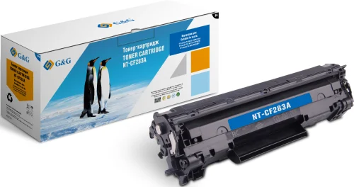 Картридж G&G GG-CF283A черный (1500стр.) для HP LJ Pro M125/125FW/125A/M127/M127FW/FN/M201/M225MFP