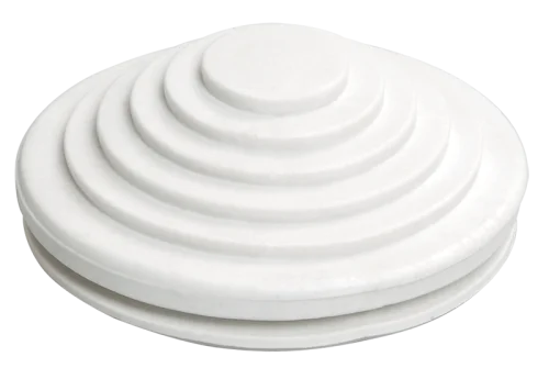 Сальник d=40мм (Dотв.бокса 49мм) белый IEK (YSA40-40-49-68-K01)