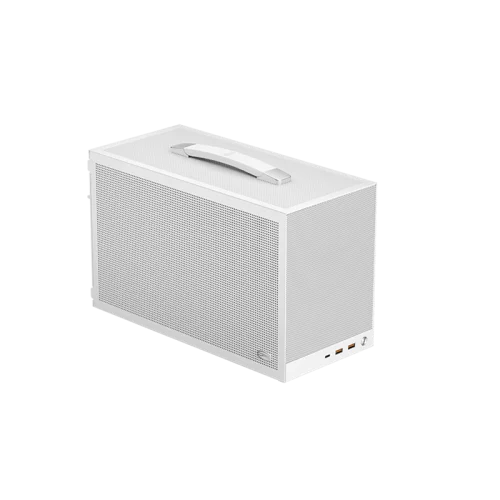 Корпус без блока питания/ Case PCCooler K101 MESH WH 3F, Mini-Tower, Mesh, 3x120mm, 2xUSB-A 3.0 + 1xUSB-C 3.1, SFX PSU Support, mITX White