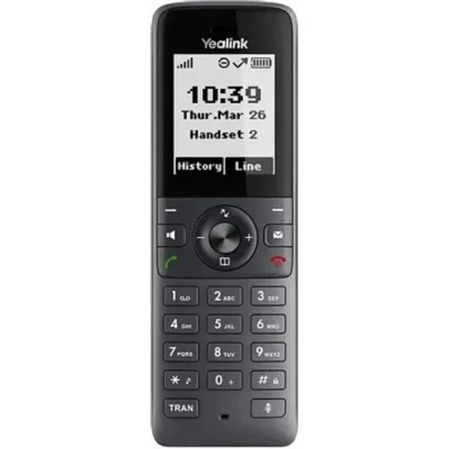 YEALINK W71P (база W70B+ трубка W71H) до 10 SIP-аккаунтов, до 10 трубок на базу, до 20 вызовов (W71P#NTL)