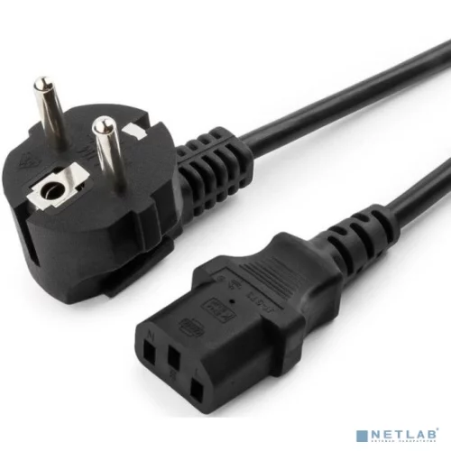 Filum Кабель питания CEE 7/ 7- С13, 3х0.75мм, 220В, 10A, чёрный, 3м (FL-PC10-EU-C13-3M)