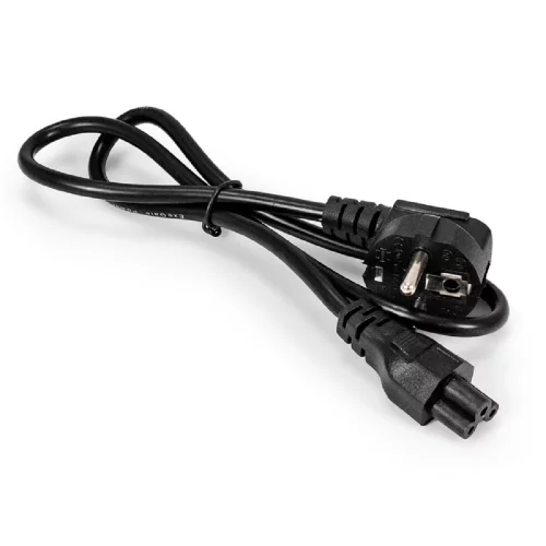 Exegate EX297818RUS Кабель питания ноутбуков ExeGate Special PC5-7,5S (Евровилка Schuko-]C5, 3*0.75mm2, CCA, черный, 0.75м)