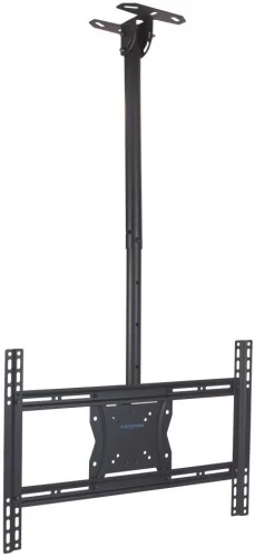 Кронштейн для ТВ KROMAX COBRA-4 черный (max VESA 600x400 мм, потолочный, max 65 кг) (25016)