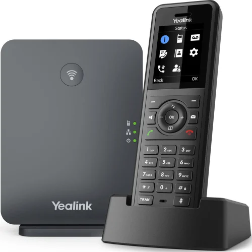 Телефон SIP Yealink W77P черный (W77P#MLN)