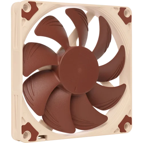 Кулер для корпуса/ Case Cooler Noctua NF-A9X14 PWM (92x92x14mm, 4-pin PWM, 29.72CFM, 19.9dBA, 2200RPM, Beige/Brown)