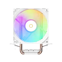 Кулер для процессора Ocypus Gamma A20 WH ARGB, 92mm FARGB FAN, Top FARGB Panel, 2 HEAT PIPES, 3-PIN, 1900 RPM, 21DBA, HYDRO BEARING, LGA115X/1200/1700/18XX, AM4/AM5