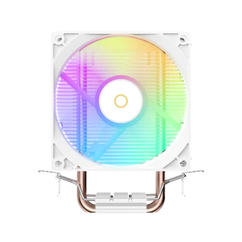 Кулер для процессора Ocypus Gamma A20 WH ARGB, 92mm FARGB FAN, Top FARGB Panel, 2 HEAT PIPES, 3-PIN, 1900 RPM, 21DBA, HYDRO BEARING, LGA115X/1200/1700/18XX, AM4/AM5