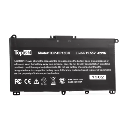 Аккумулятор для ноутбука HP 15-CC, 15-CD 11.55V 3470mAh PN: TF03XL (TOP-HP15CC)