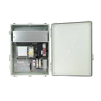 Уличный коммутатор OSNOVO SW-80802/WLU Уличный управляемый (L2+) PoE коммутатор на 10 портов с термостабилизацией и резервным питанием (АКБ - 7Ач). Порты: 1 x GE (10/100/1000Base-T) с PoE BT (до 90W) + 7 x GE (10/100/10