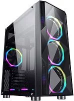 Корпус Formula F-3401 (V1) черный без БП ATX 3x120mm 2xUSB2.0 1xUSB3.0 audio bott PSU (F-3401 V1)