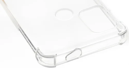 Чехол (клип-кейс) для Motorola Moto G20 Brosco прозрачный (MOTO-G20-HARD-TPU-TRANSPARENT) фото 5