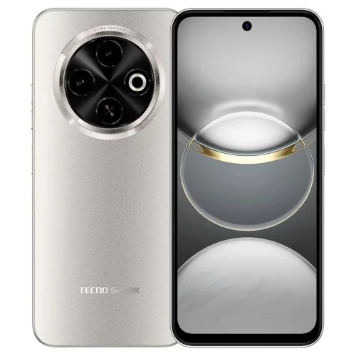 Смартфон Tecno Spark 30C 128Gb 6Gb золотой моноблок 3G 4G 6.67