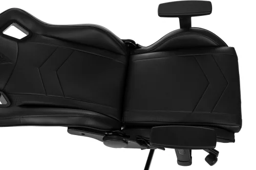 Кресло игровое Knight Gladiator черный экокожа с подголов. крестов. металл (KNIGHT GLADIATOR B) фото 29