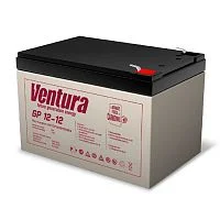АКБ Ventura GP 12-12 12V/ 12Ah {S63 (F2), ДхШхВ 151х98х100мм, 3.45кг, срок службы 6-9 лет} (GP 12-12 VNT)