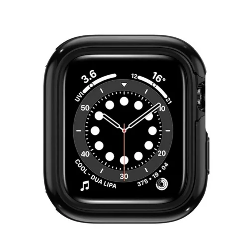 Бампер SwitchEasy Odyssey для Apple Watch 5 и 4 черный космос. (GS-107-51-114-109)